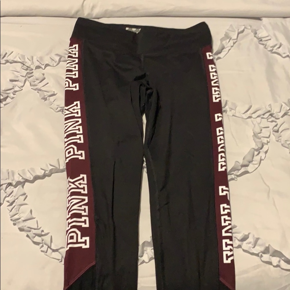 Pink Full length leggings
